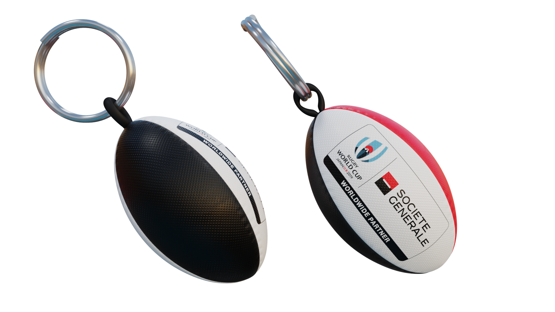 AMT Trade. Promotional Rugby Ball Keyring