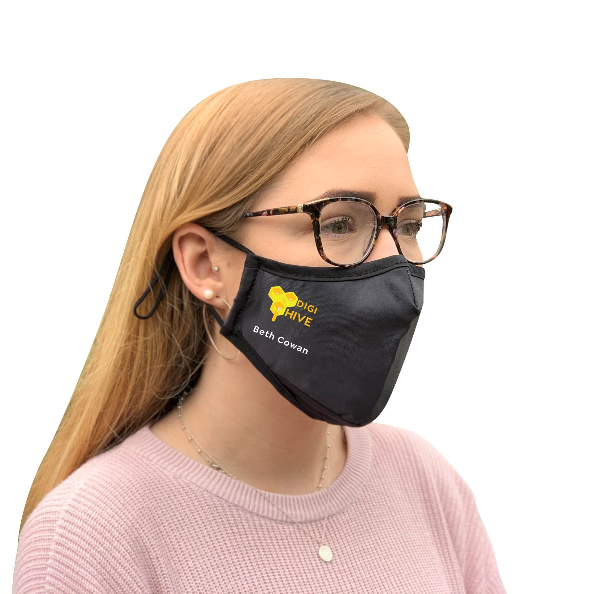 AMT Trade. Individually Personalised 3 ply Face Mask